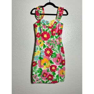 Lilly Pulitzer Colorful Floral Mini Dress